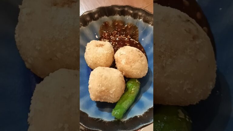 絶品★長芋の唐揚げが美味すぎた！！【ゆみチャンネル】#満マル#居酒屋