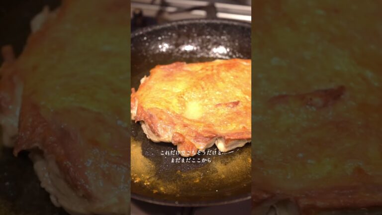 ⁡【夫にモテるごはん😛】ガーリックステーキライス#鶏もも肉のレシピ #ガーリックライス #男飯 #パリパリ #チキンステーキ