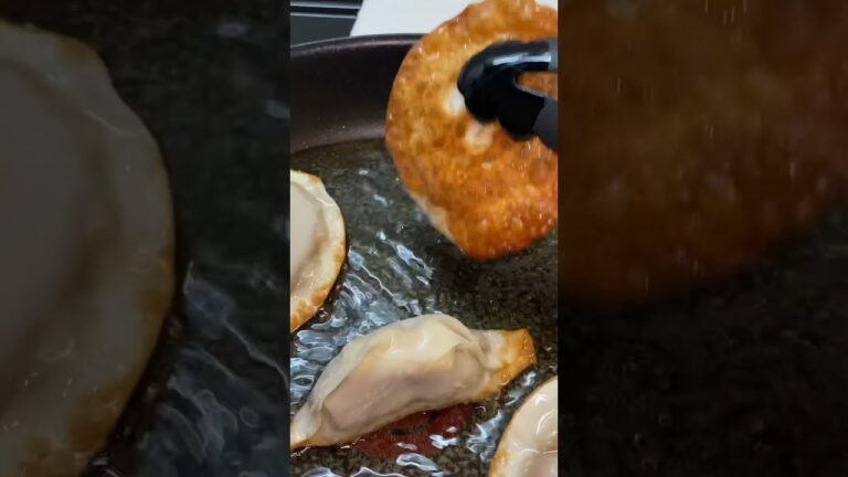 餃子の皮が余ったら、これにして。