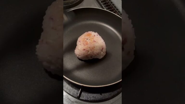 shinの料理日記#13「梅味噌焼きおにぎり」#shorts