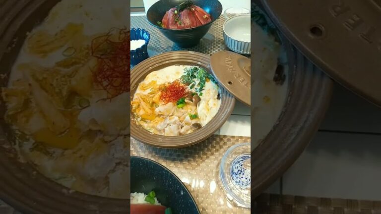 【便利グッズ】スープポットで簡単クッキング！豆乳チゲ鍋作ってみた！MEISTERHAND BALANCE DELI