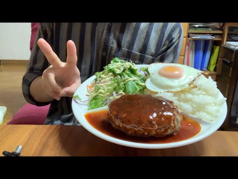 チーズインハンバーグ作ってみた。