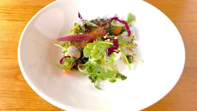 【とろける食感のサーモンマリネ#32 】Pavé de Saumon Mariné Dans Le Sel Marin