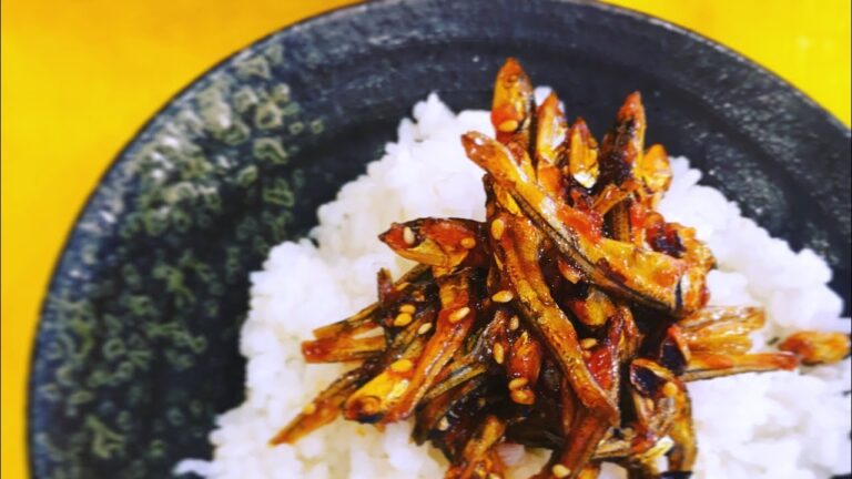 ミョルチポックム　ご飯が止まらん！！一品