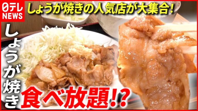 【美味い！】味変＆厚切りも!? "生姜焼き"の人気店が大集合！『every.特集』
