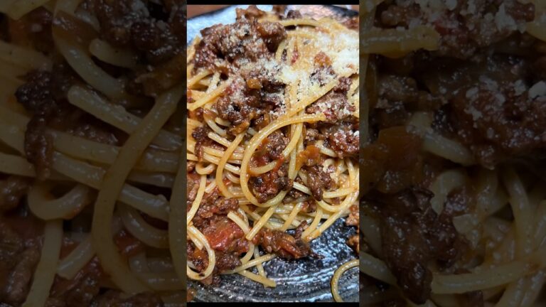 ミートソース、トマトソースも自家製、手間が掛かるけど激うま、おじさん料理奮闘記