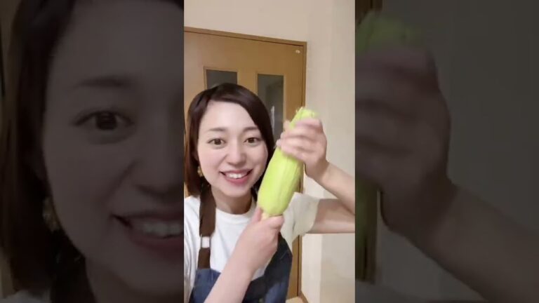 絶品！旬のとうもろこしを使って『とうもろこしご飯』#shorts #簡単
