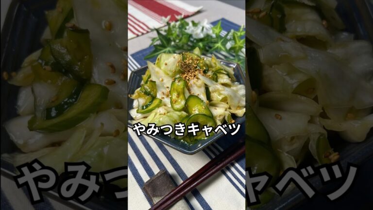 これで何か作って！【やみつきキャベツ】#shorts#節約#料理#簡単#キャベツ#きゅうり