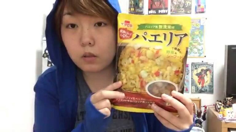 炊飯器でパエリア！お米いらず【イチビキ パエリア】
