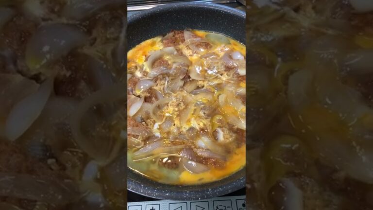 【簡単おつまみ】チキンカツ丼　 #shorts  #ショート