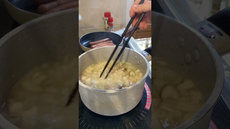 DQN納豆雑炊　#料理研究しない家