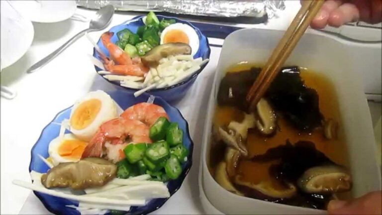 彩りの長芋ソーメン：ダイエットにお勧め！