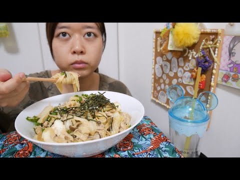 きのことキャベツの和風クリームパスタだった気がする