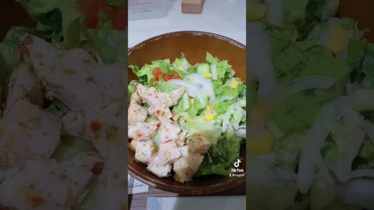 With Green チキンサラダ