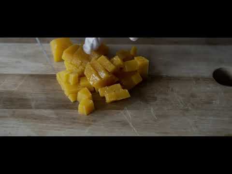 【韓国餅 / Korean rice cake / #011】バターナッツのチャルトック / Butternut pumpkin chaltteok