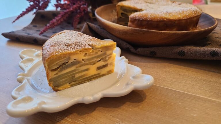 【レシピ動画】米粉でモチモチ！さつま芋のミルクレープ 1