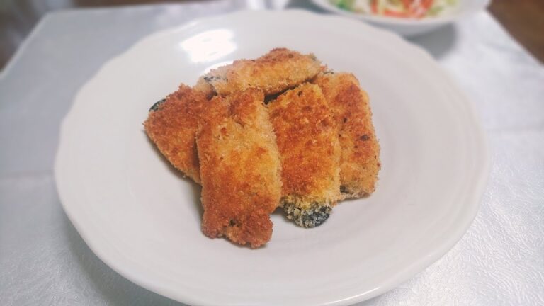 茄子入りミルフィーユカツ【料理】