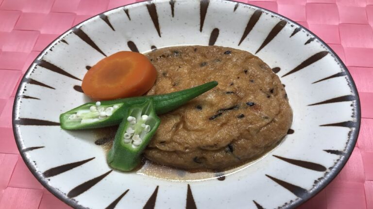 がんもの煮物 2020.8.12放送