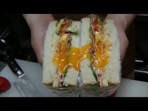 (簡単料理）ご飯サンドの作り方 衝撃💥の結末が❗