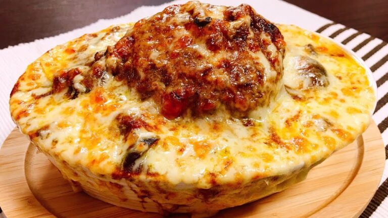 むちゃくちゃうめぇぇぇ!!子供超大喜び♪『絶品 チーズたっぷりハンバーグカレードリア』Cheese hamburger curry doria | Amazing food