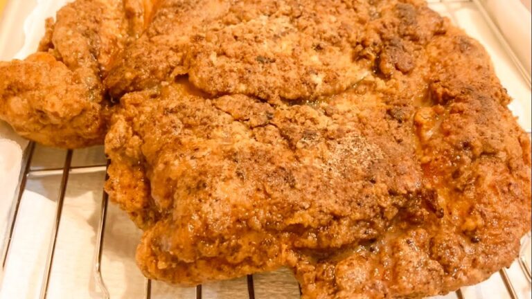 ザックザク！スパイスの効いた鶏むね肉のフライドチキン/ボリューミーで柔らかジューシー