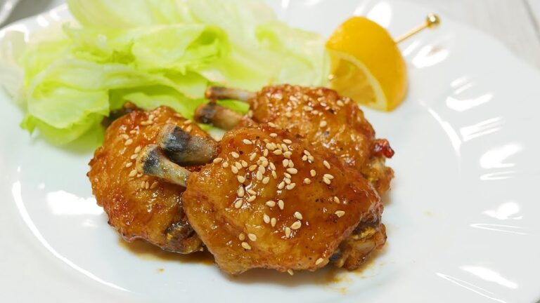 エアフライヤーで作る手羽先のヘルシー唐揚げ