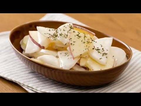 かぶとりんごのマヨネーズサラダ