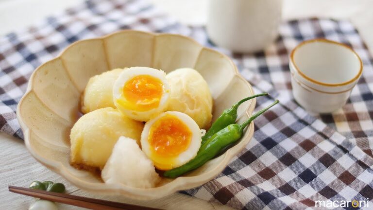 お出汁じゅわとろ〜り！ やみつき 必至の 揚げ出し 半熟卵 のレシピ 作り方