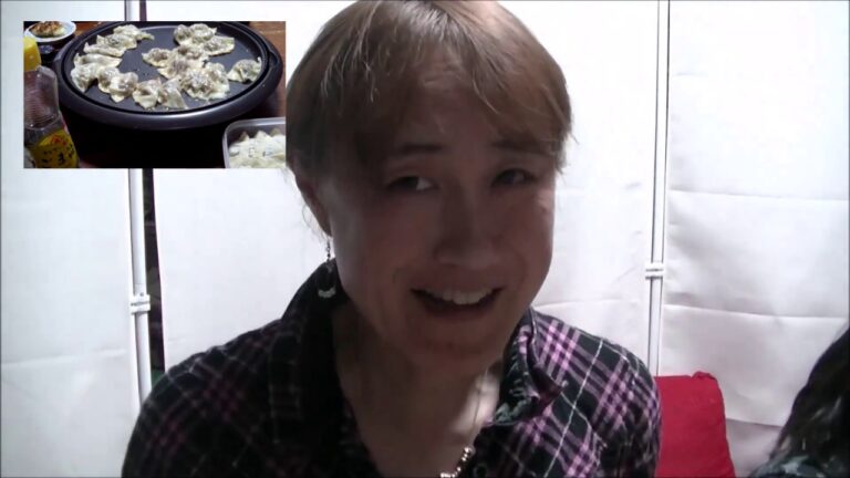 手作り餃子ホットプレートで焼き晩ごはん【あっちゃん☆’ｓキッチン】