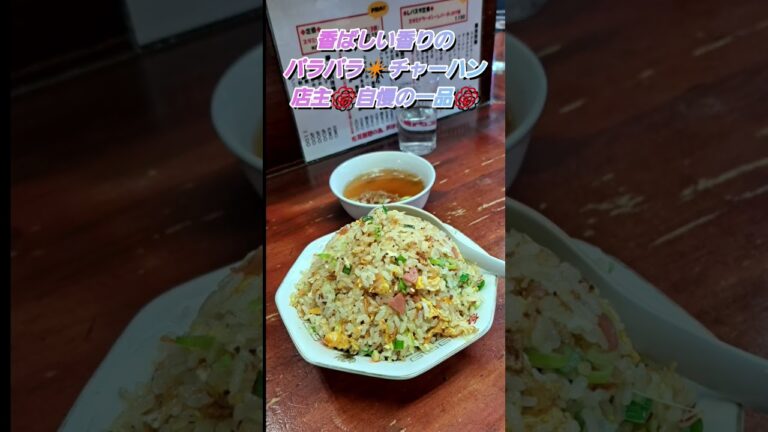 【漫々亭】店主自慢の焼きそば、チャーハン、バラ丼何を食べても最高の味#らーめん #中華#漫々停#バァーノ46 #散歩
