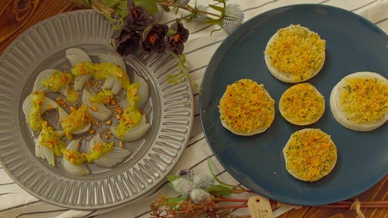 【Easy Recipe】新玉ねぎの前菜レシピ♩ Seasonal Onion Appetizer Recipe