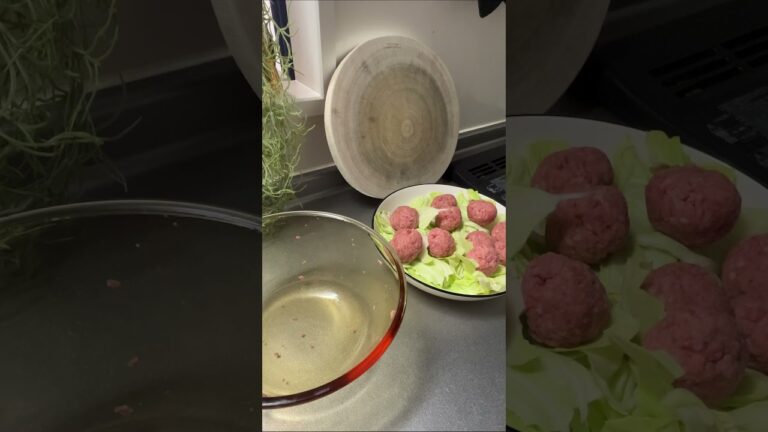 【帰宅したらすぐ夕飯！】レンチン肉だんごの作り方#shorts