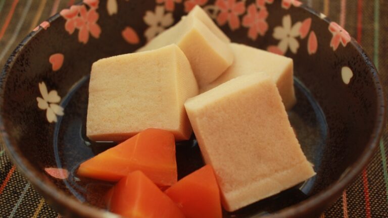 高野豆腐の含め煮