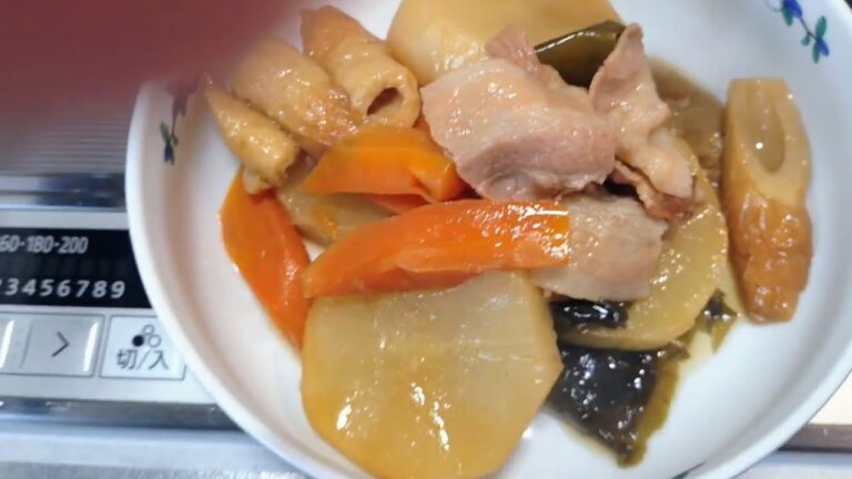 豚バラ大根・出来上がりました💓