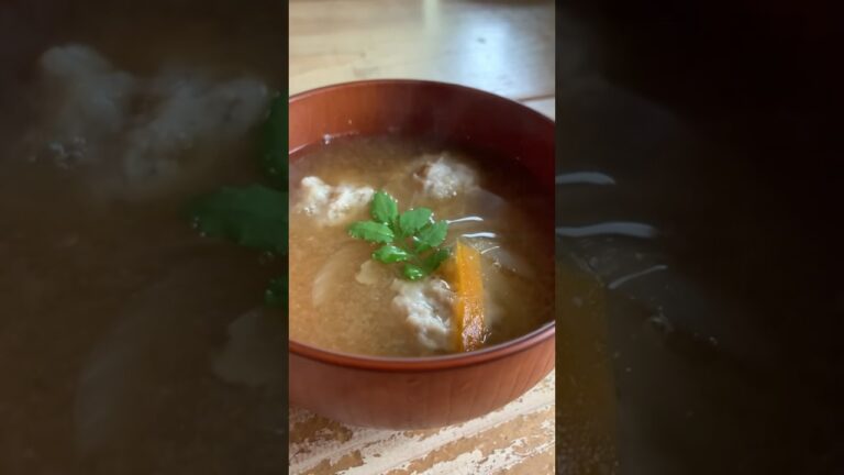 これはやばい旨味ちゃん🥹ニギスつみれお味噌汁🥹料亭の味を超えた😂 #料理 #料理レシピ #旬の食材