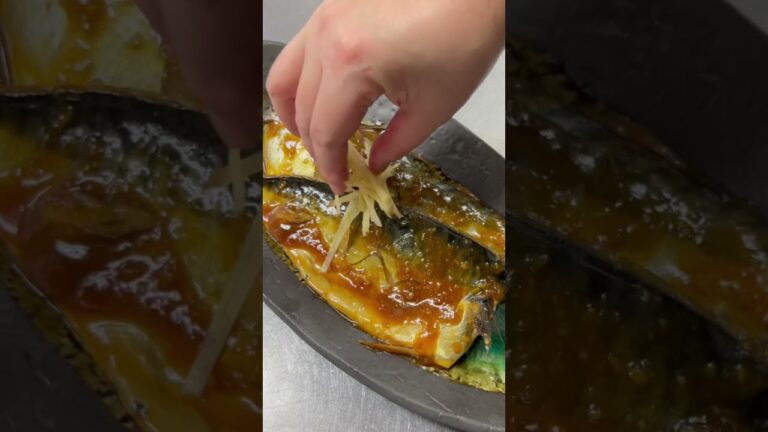 女将の鯖の味噌煮 #Shorts