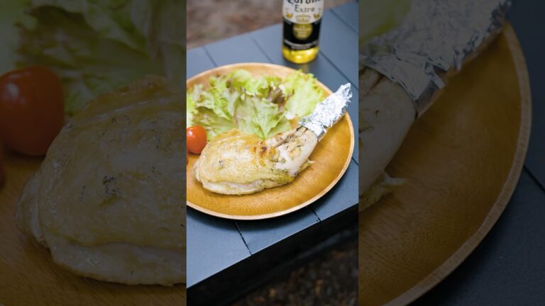 【キャンプ飯】骨付き鶏もも肉