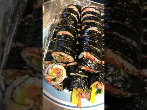 キンパ　手作りキンパ　ジャパニーズキンパ