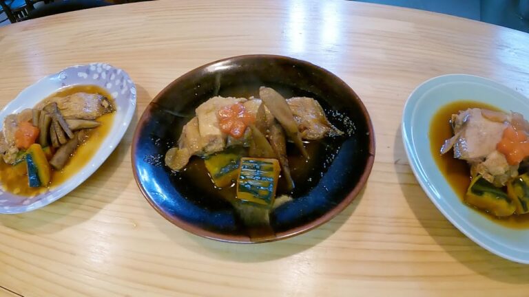 【実食】「黒頭の煮つけ」が美味しすぎてほっぺが落ちる!! 一緒に煮詰めたカボチャ、ごぼう、にんじんの味も絶品!!