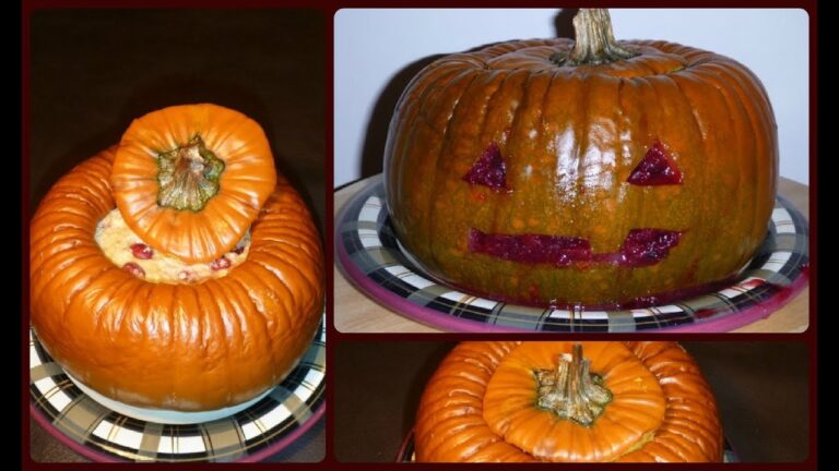 Jack o'Lantern Pumpkin Cheesecake Recipe