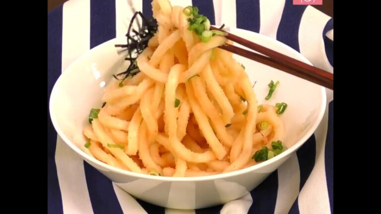 5分で早ウマ！混ぜるだけでできちゃう「明太うどん」
