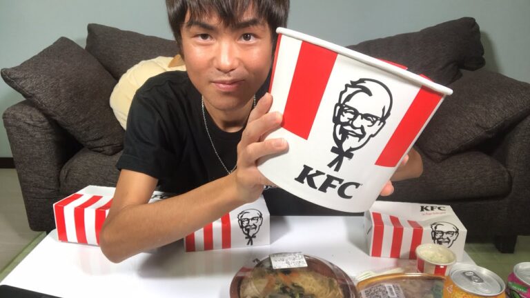 【大食い】【モッパン】ケンタッキーのチキンを食べます！【カワザイル 】