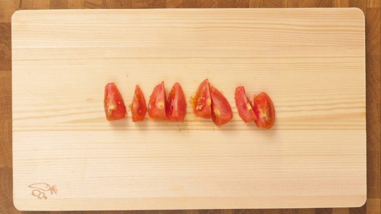 トマトとオレンジのマリネ