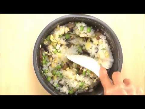 19 27_乾しいたけとむき枝豆の混ぜごはん