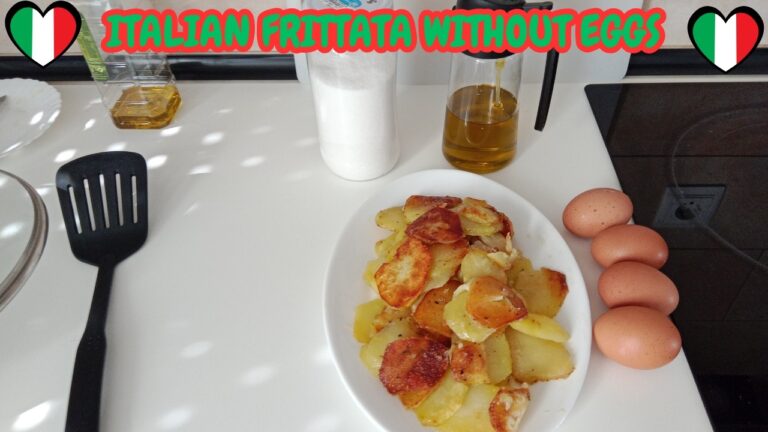 Italian Frittata Without Eggs