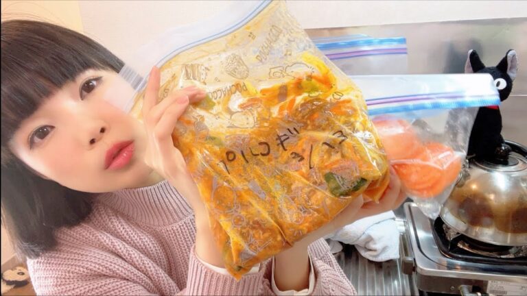 2日間漬け込んだプルコギとオニオンスープ定食を作ってモッパン♡大麦ごはんでヘルシー！晩ご飯！