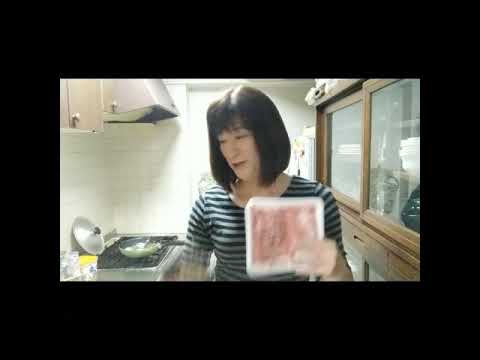 女装が作る簡単料理2　ナスの肉巻き