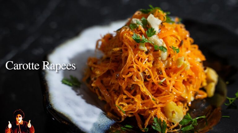 【前菜】キャロットラペの作り方！