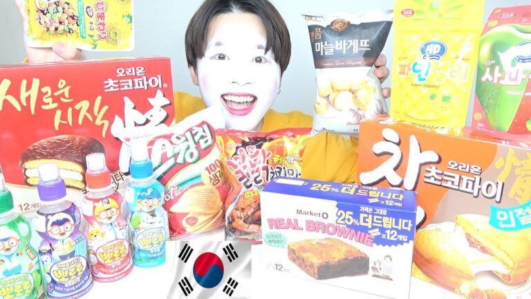【韓国】韓国のお菓子を大量に食べる！！