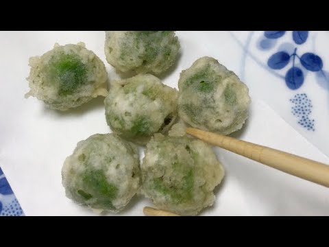 かわいい芽キャベツを天ぷらにしたら美味しかった！